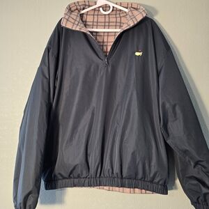 Masters Collection Golf Quarter Zip Reversible Pullover Augusta National Style